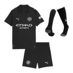 Manchester City Kinder Auswärtstrikot 3-teilig Set 2025/26