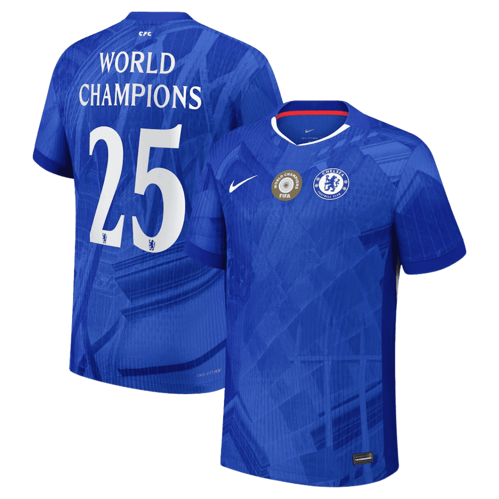Chelsea Heimtrikot 2025/26 Spieler-Version WORLD CHAMPIONS #25