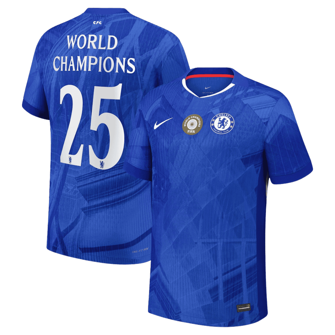 Chelsea Heimtrikot 2025/26 Spieler-Version WORLD CHAMPIONS #25