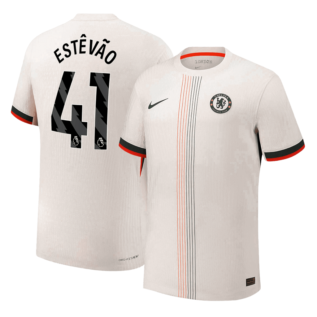 Chelsea Auswärtstrikot 2025/26 Spieler-Version ESTÊVÃO #41