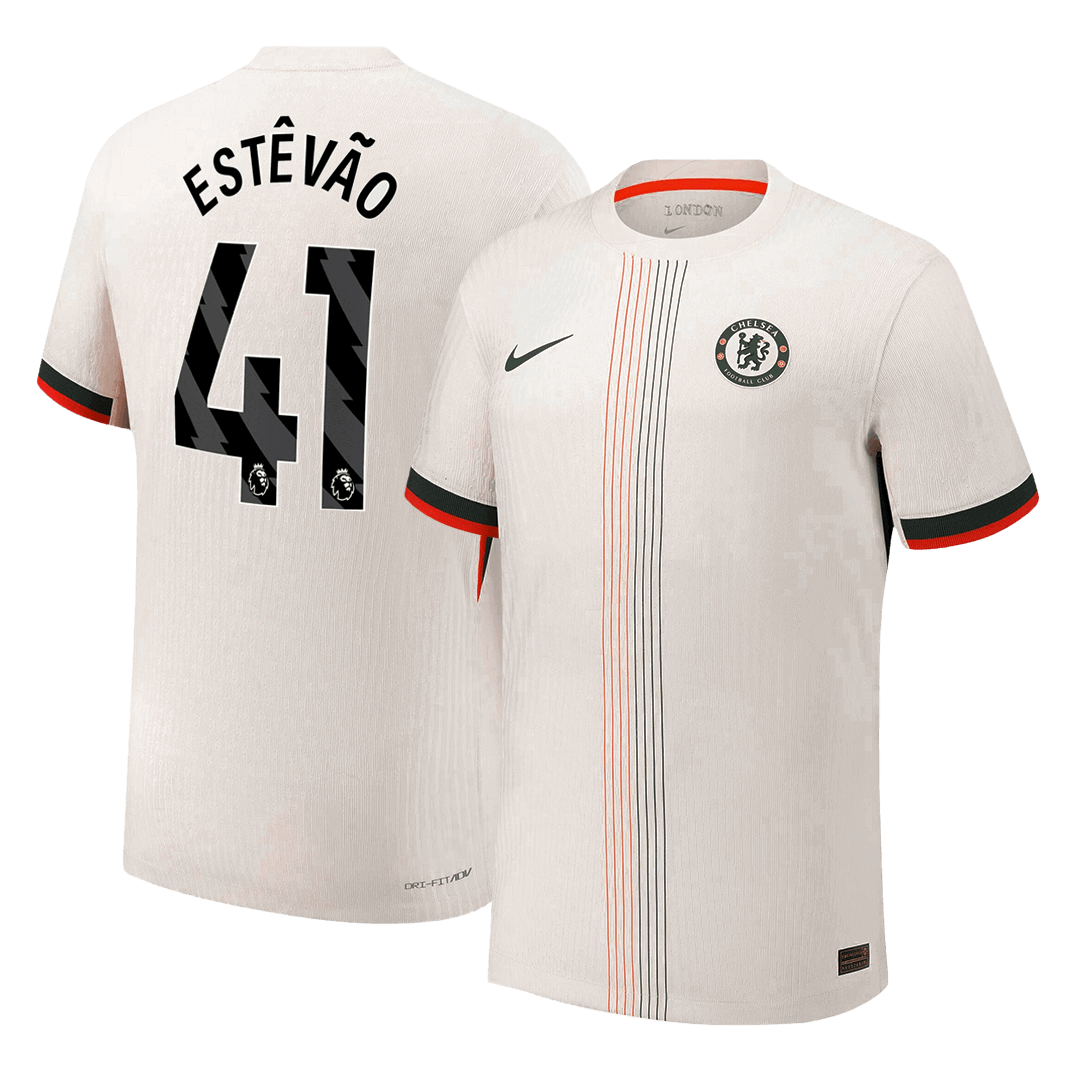 Chelsea Auswärtstrikot 2025/26 Spieler-Version ESTÊVÃO #41