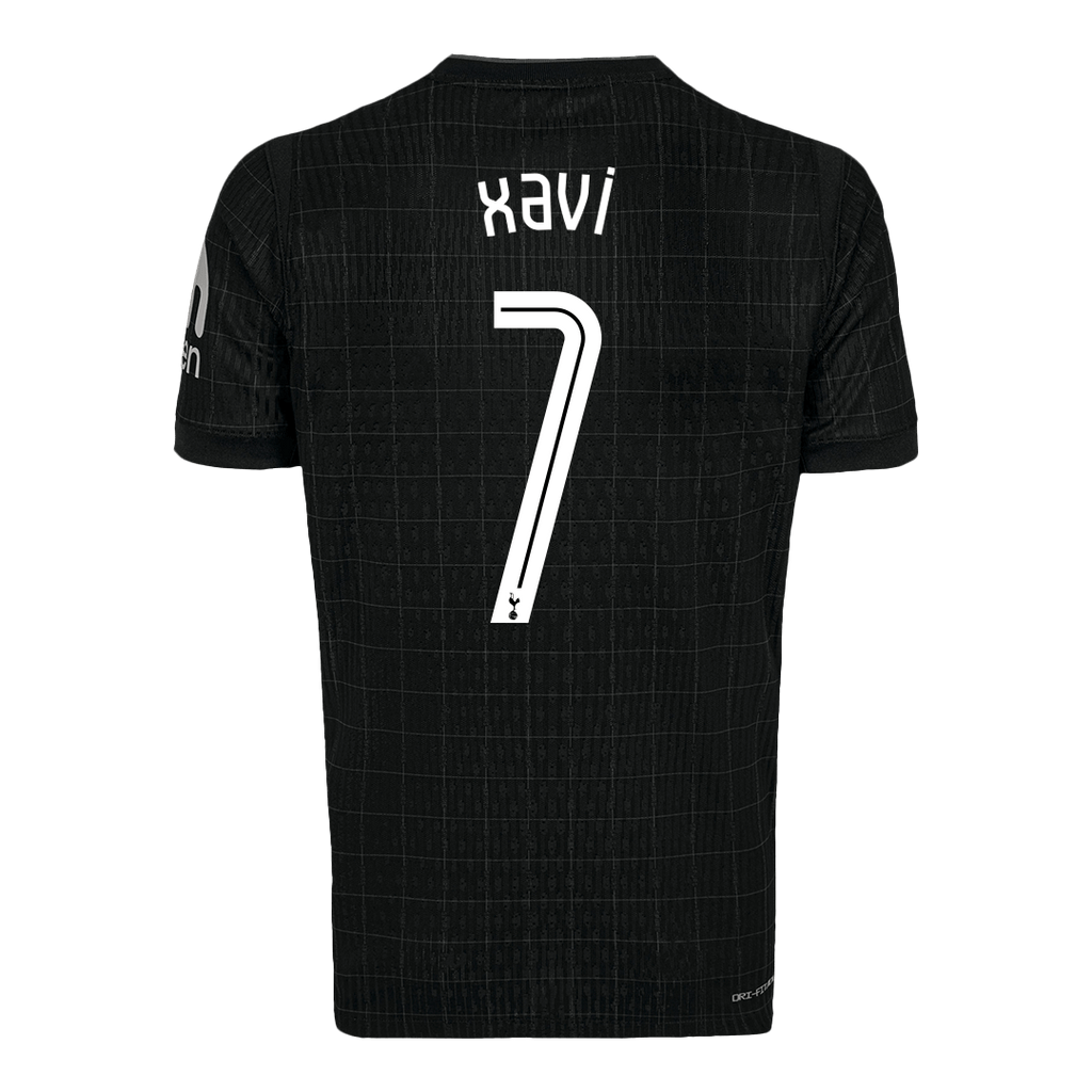 Tottenham Hotspur Auswärtstrikot 2025/26 Fan-Version XAVI #7 UCL