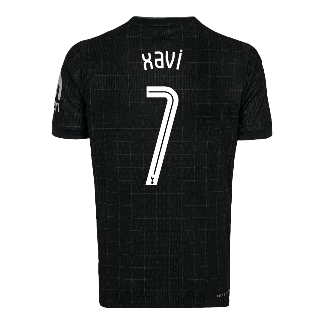 Tottenham Hotspur Auswärtstrikot 2025/26 Fan-Version XAVI #7 UCL