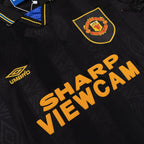 Manchester United Retro Auswärtstrikot Langarm 1993/94
