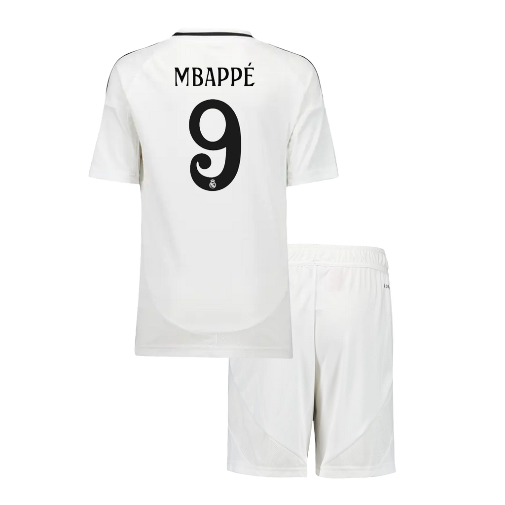 Real Madrid Kinder Heimtrikot 2-teilig Set 2024/25MBAPPÉ #9