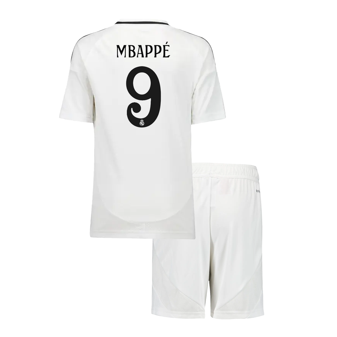 Real Madrid Kinder Heimtrikot 2-teilig Set 2024/25MBAPPÉ #9