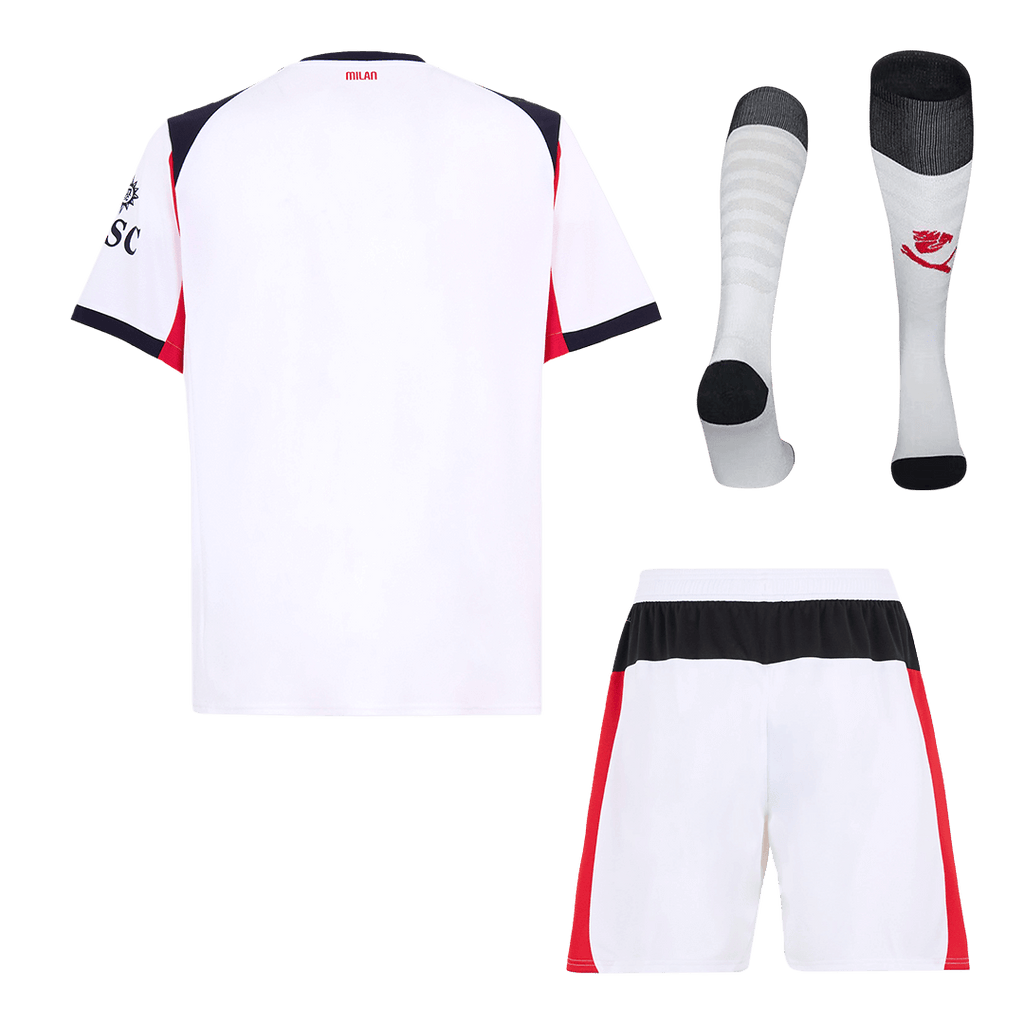 AC Milan Herren Auswärtstrikot Fan Version 3-teilig 2025/26