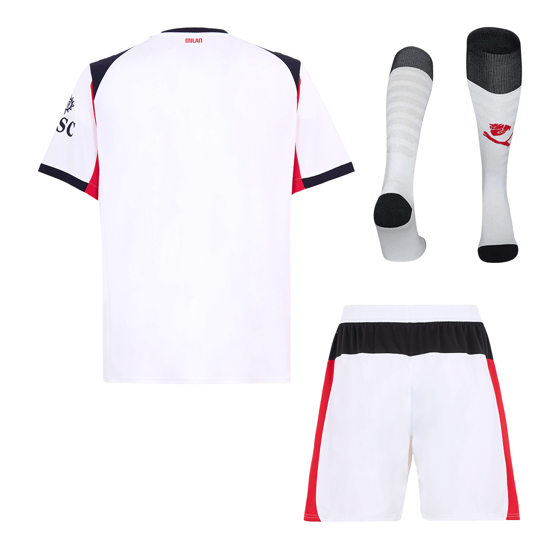 AC Milan Herren Auswärtstrikot Fan Version 3-teilig 2025/26