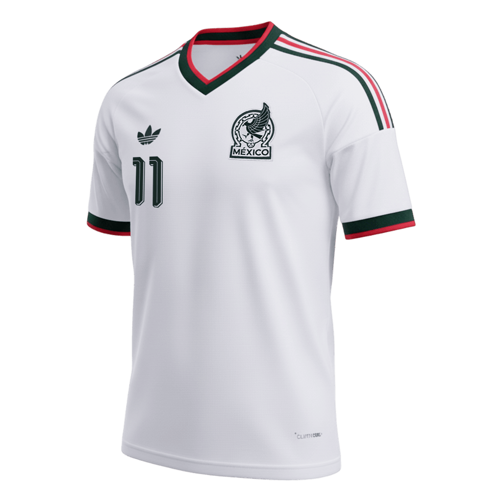 Mexico Auswärtstrikot 2026 Fan-Version S.GIMENEZ #11