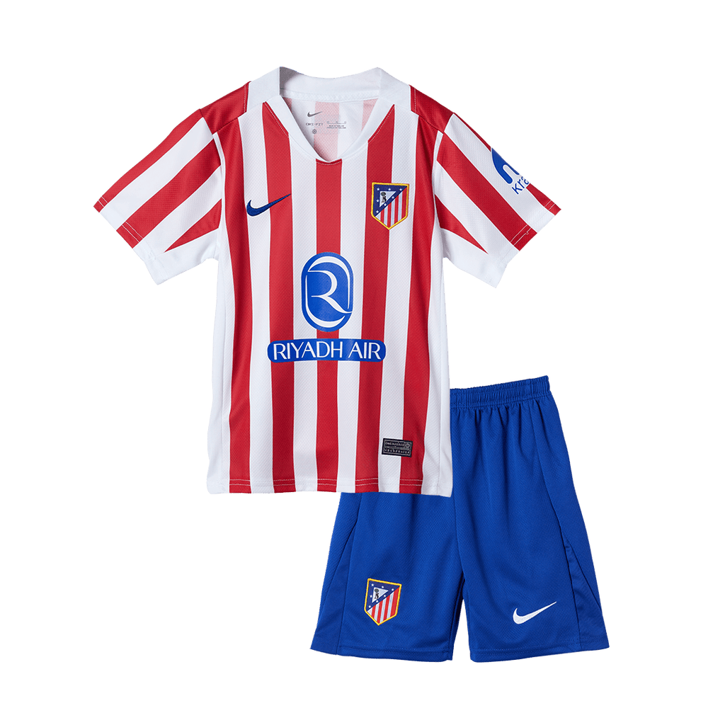 Atletico Madrid Kinder Heimtrikot 2-teilig Set 2025/26