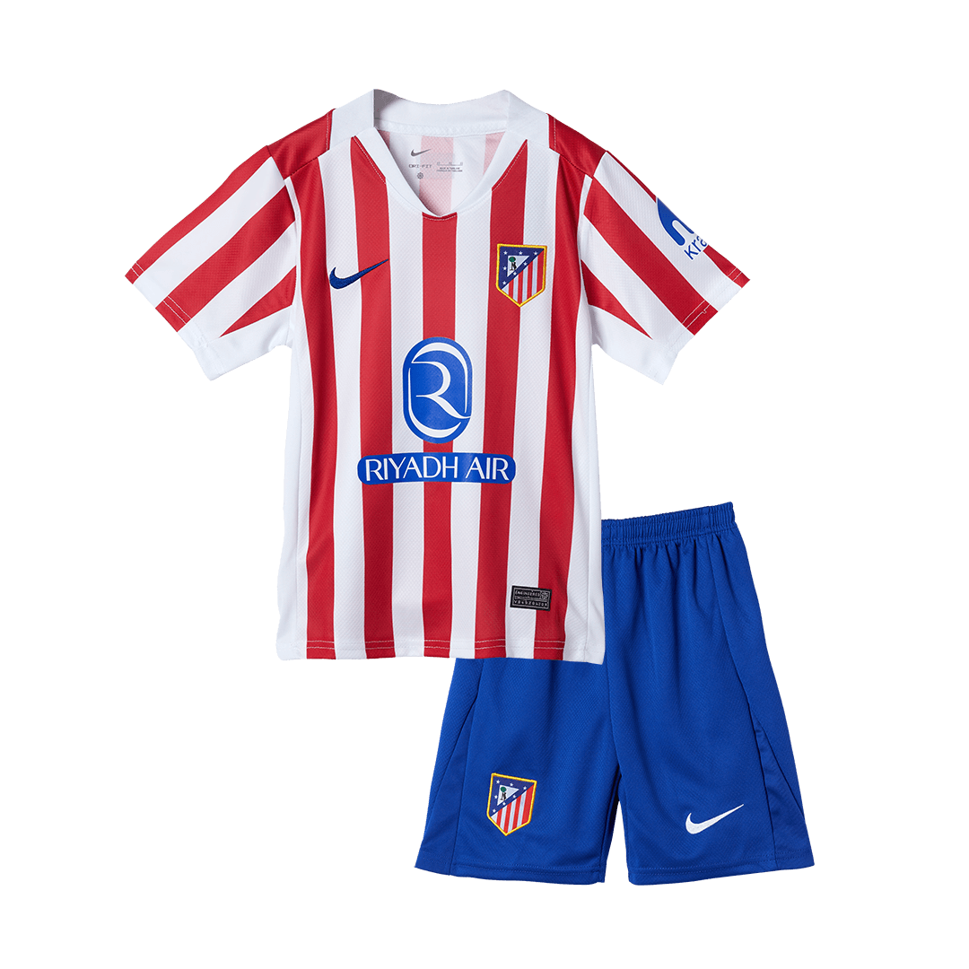 Atletico Madrid Kinder Heimtrikot 2-teilig Set 2025/26