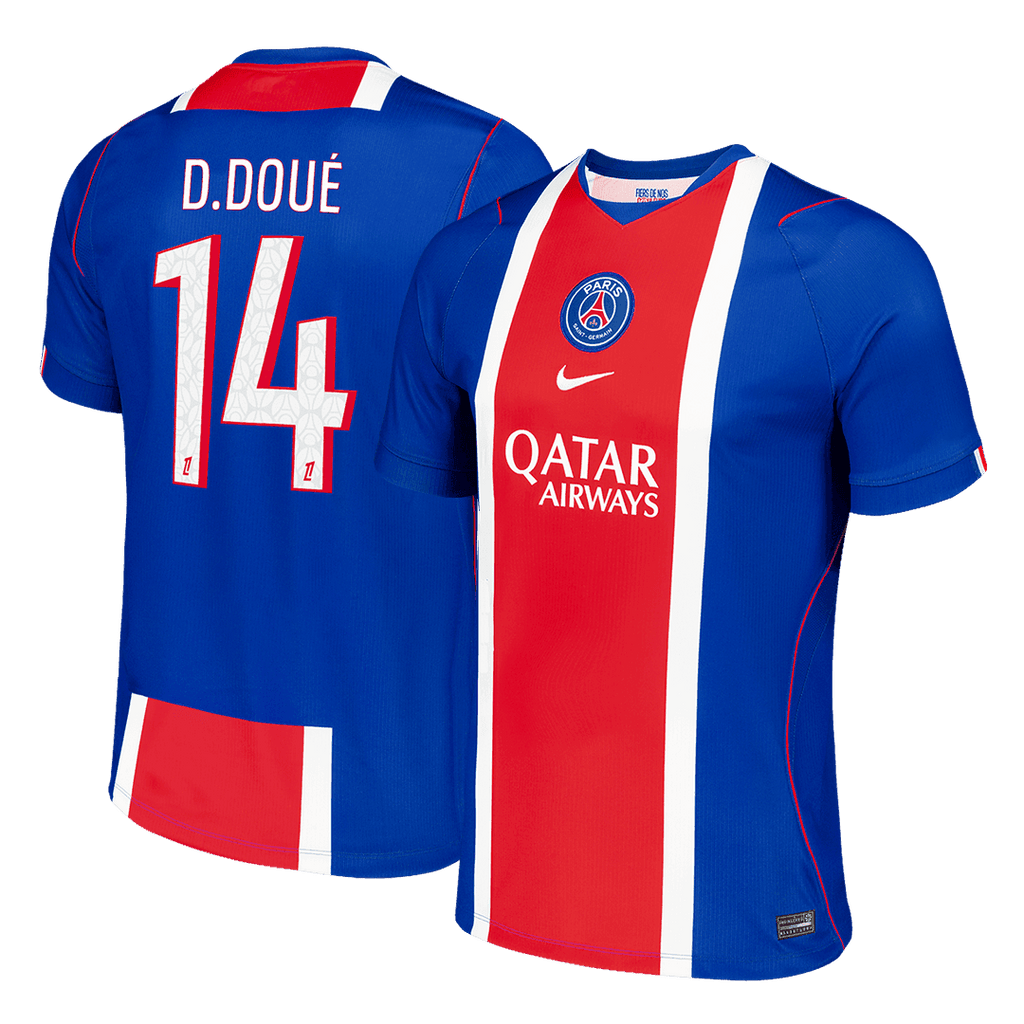 PSG Heimtrikot 2026/27 Fan-Version D.DOUÉ #14