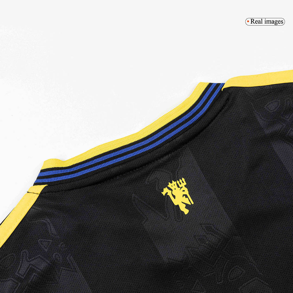 Manchester United Kinder Ausweichtrikot 2-teilig Set 2025/26
