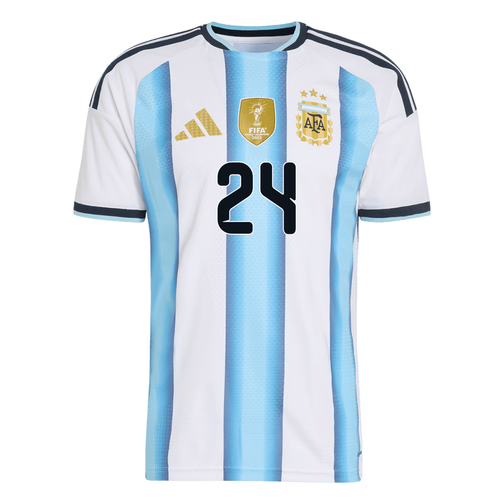 Argentinien Heimtrikot 2026 Spieler-Version E. FERNÁNDEZ #24