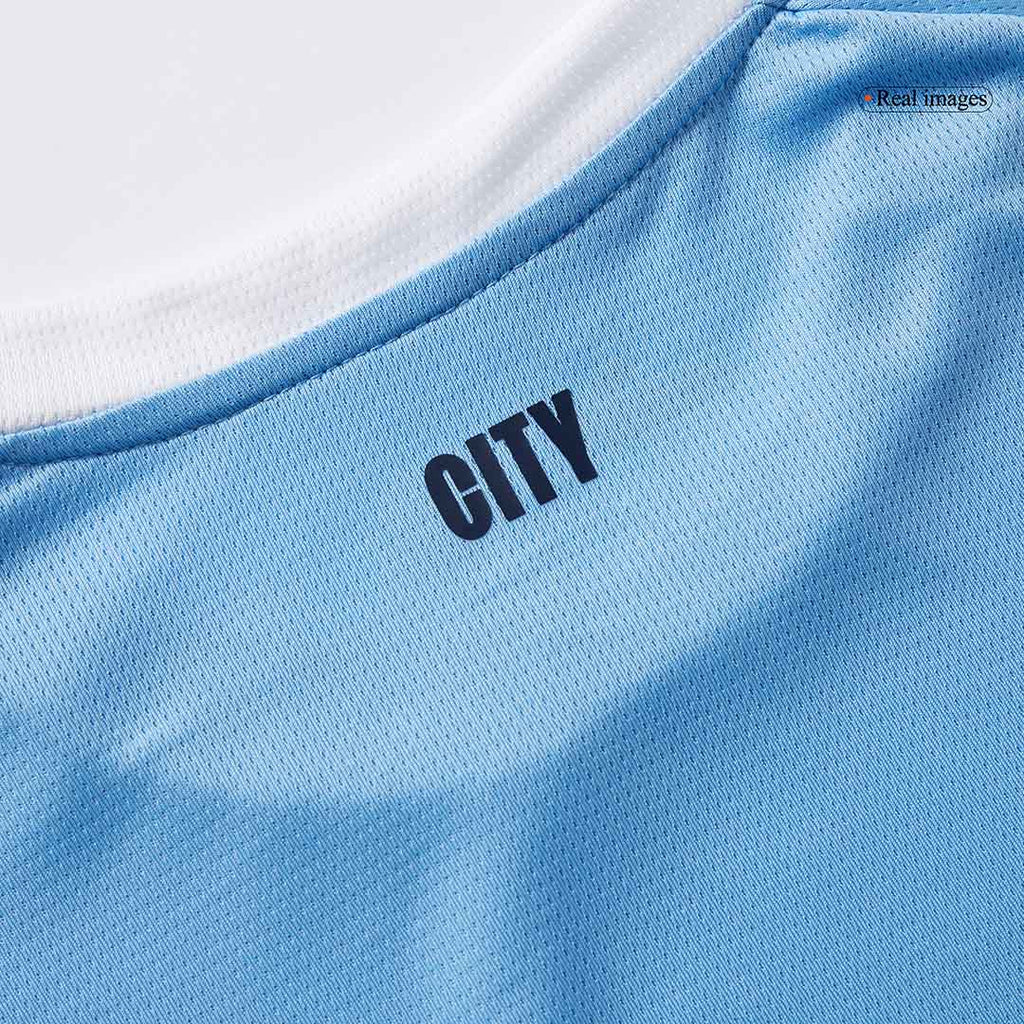 Manchester City Heimtrikot Langarm 2025/26 Fan-Version