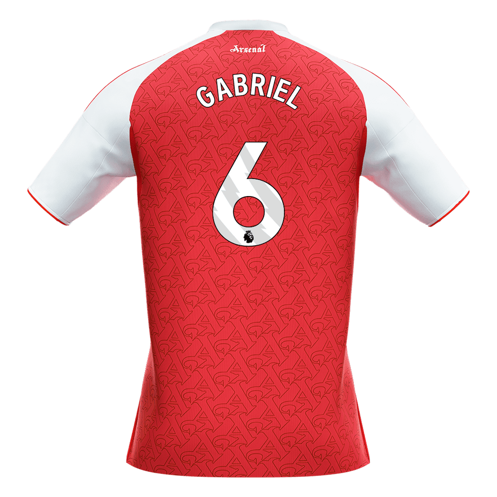 Arsenal Heimtrikot 2025/26 Fan-Version GABRIEL #6