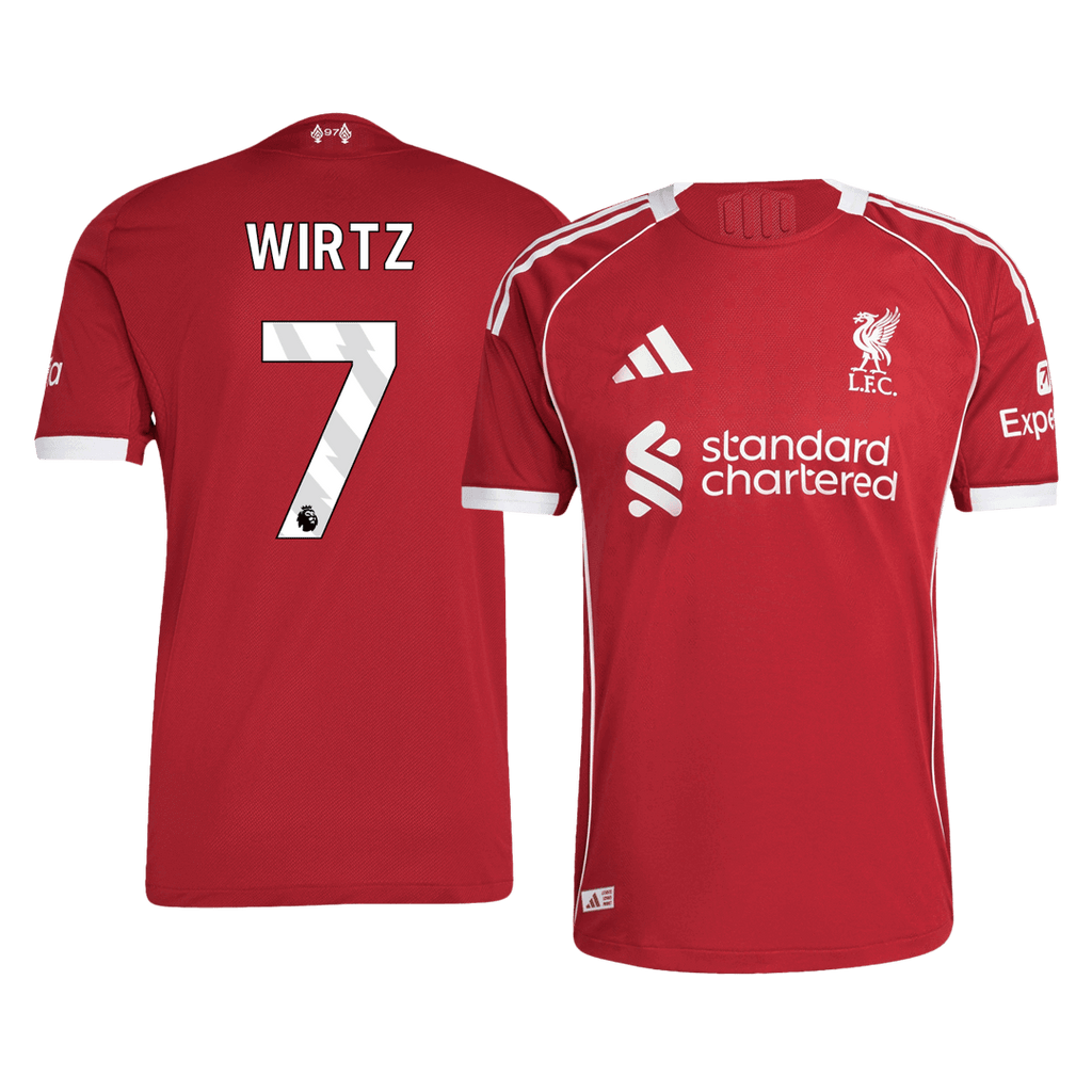 Liverpool Heimtrikot 2025/26 Spieler-Version WIRTZ #7