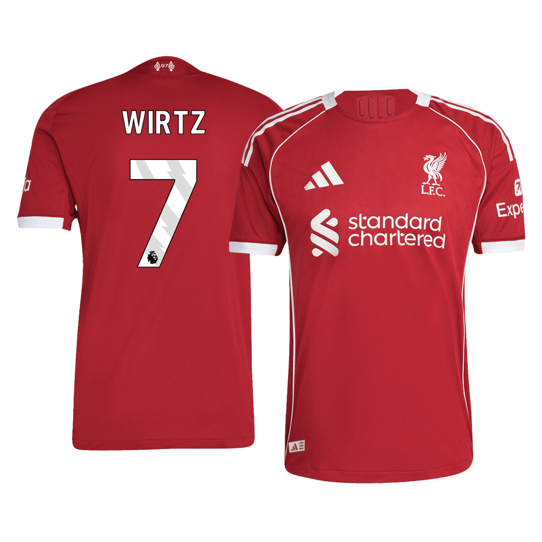 Liverpool Heimtrikot 2025/26 Spieler-Version WIRTZ #7