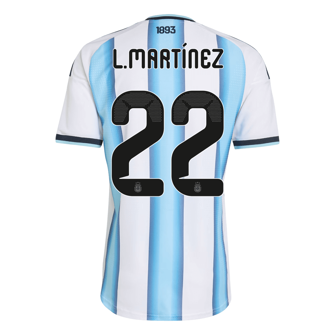 Argentinien Heimtrikot 2026 Spieler-Version L.MARTÍNEZ #22