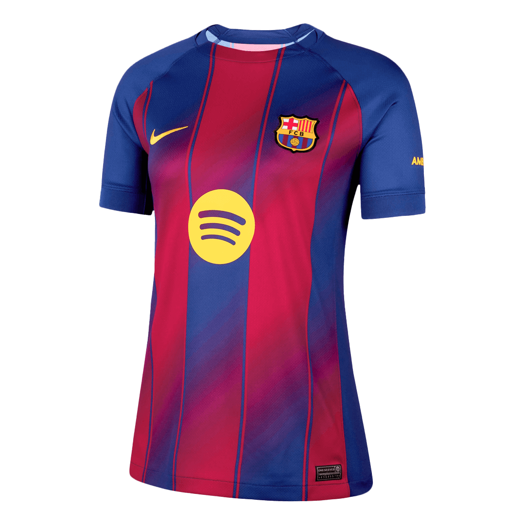 Damen Barcelona Heim Fußballtrikot 2025/26
