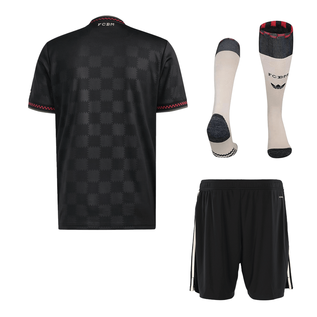 Bayern München Herren Ausweichtrikot Fan Version 3-teilig 2025/26