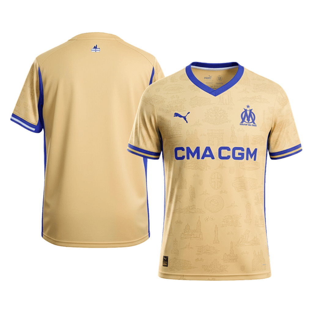 Marseille Viertes Trikot 2025/26 Fan-Version