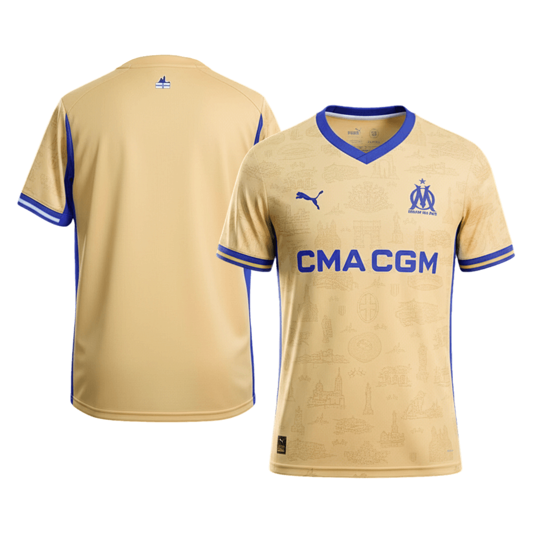 Marseille Viertes Trikot 2025/26 Fan-Version
