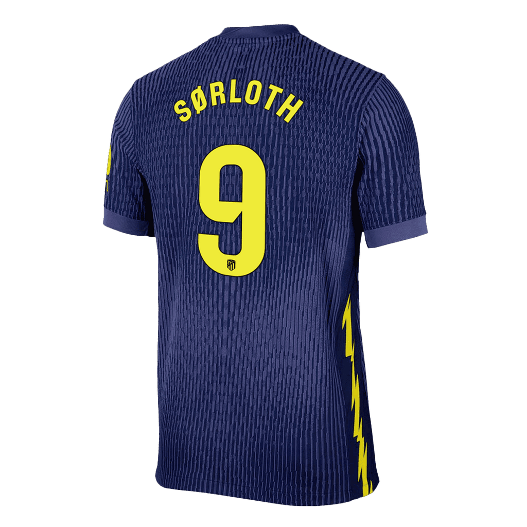 Atletico Madrid Auswärtstrikot 2025/26 Spieler-Version SØRLOTH #9