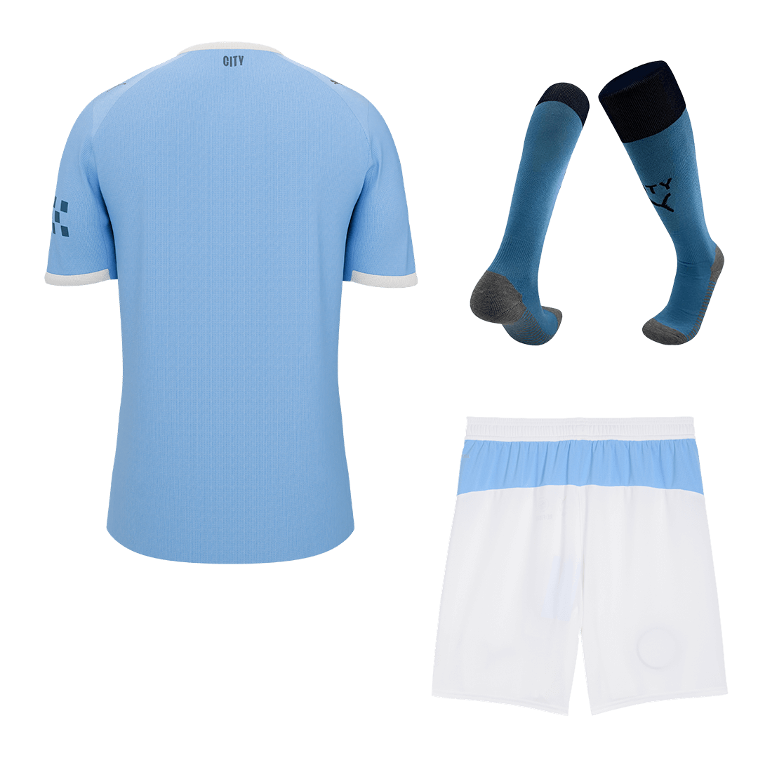 Manchester City Herren Heimtrikot Fan Version 3-teilig 2025/26
