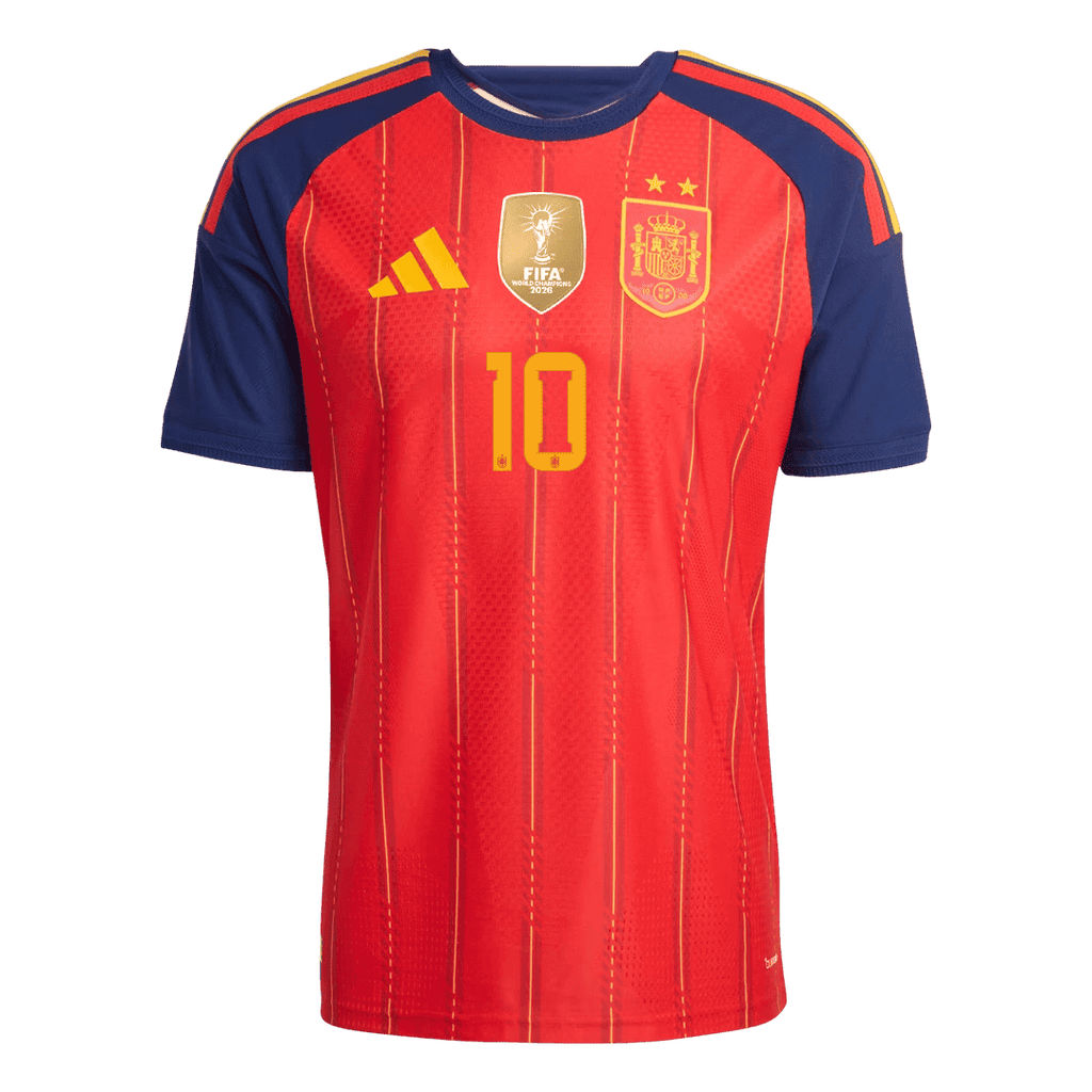 Spain Heimtrikot 2026 Spieler-Version OLMO #10