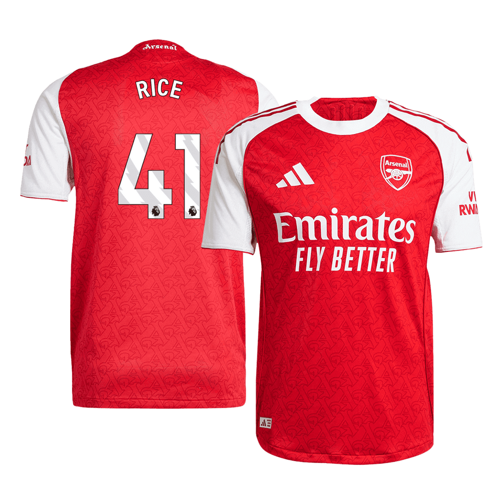 Arsenal Heimtrikot 2025/26 Spieler-Version RICE #41