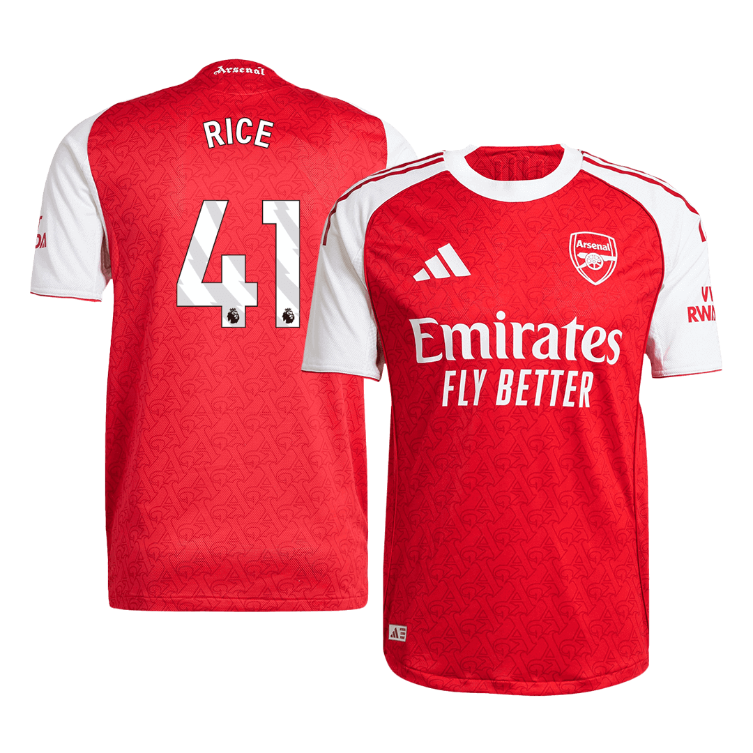 Arsenal Heimtrikot 2025/26 Spieler-Version RICE #41