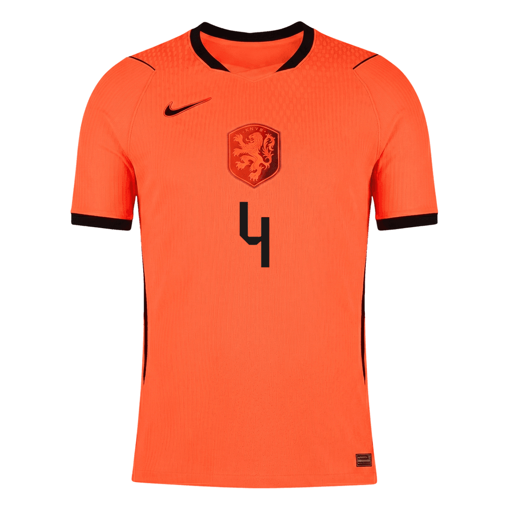 Netherlands Heimtrikot 2026 Spieler-Version VIRGIL #4