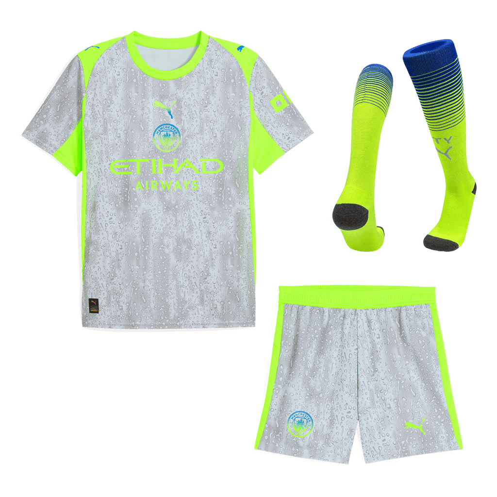 Manchester City Herren Ausweichtrikot Fan Version 3-teilig 2025/26