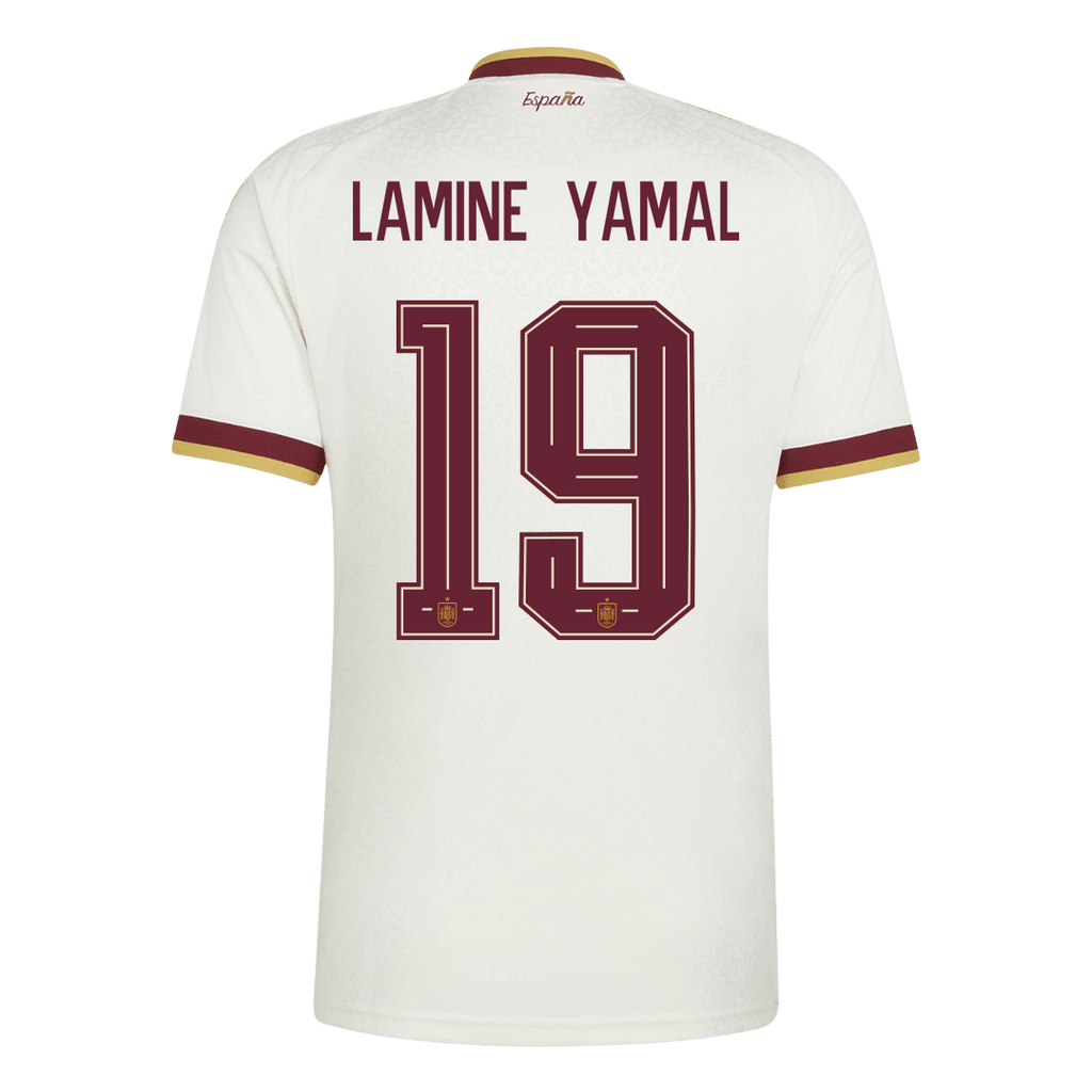 Spain Auswärtstrikot 2026 Fan-Version LAMINE YAMAL #19