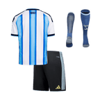 Argentinien Kinder Heimtrikot 3-teilig Set 2025/26