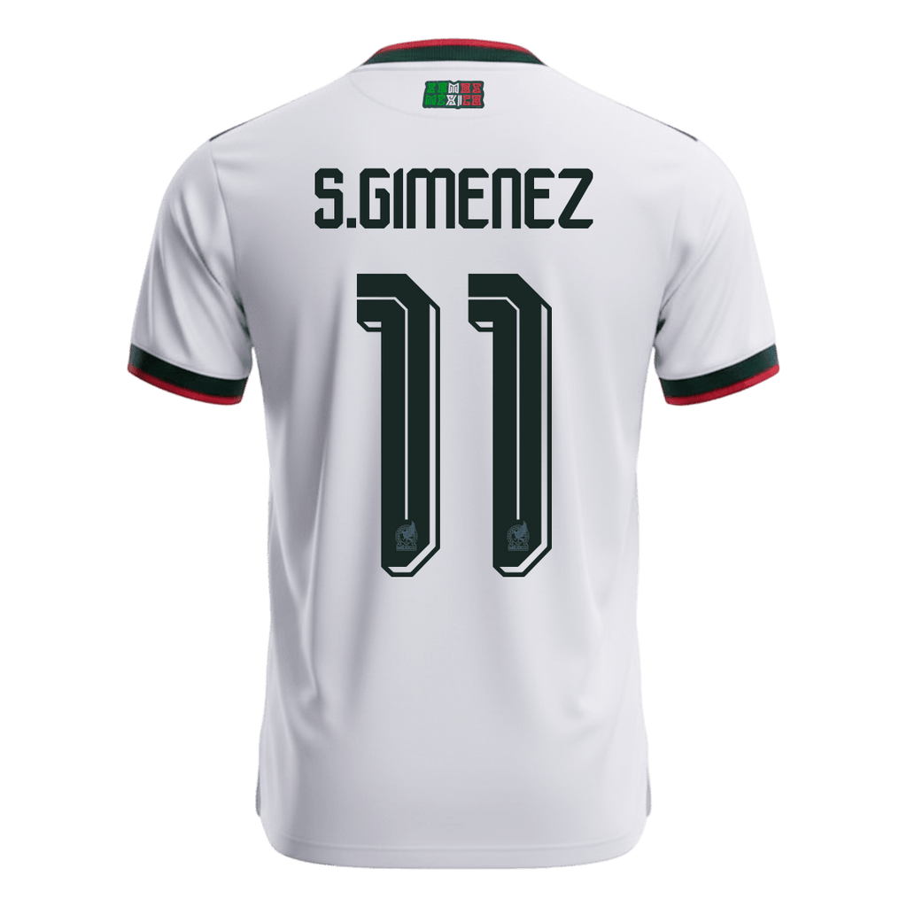 Mexico Auswärtstrikot 2026 Fan-Version S.GIMENEZ #11