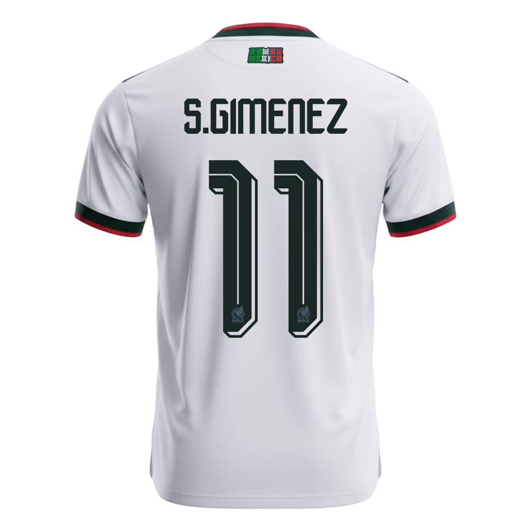 Mexico Auswärtstrikot 2026 Fan-Version S.GIMENEZ #11