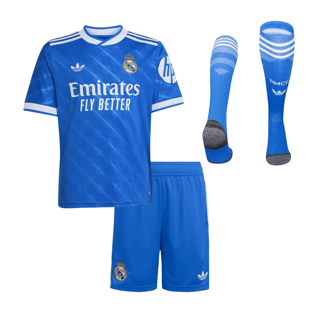 Real Madrid Kinder Ausweichtrikot 3-teilig Set 2025/26