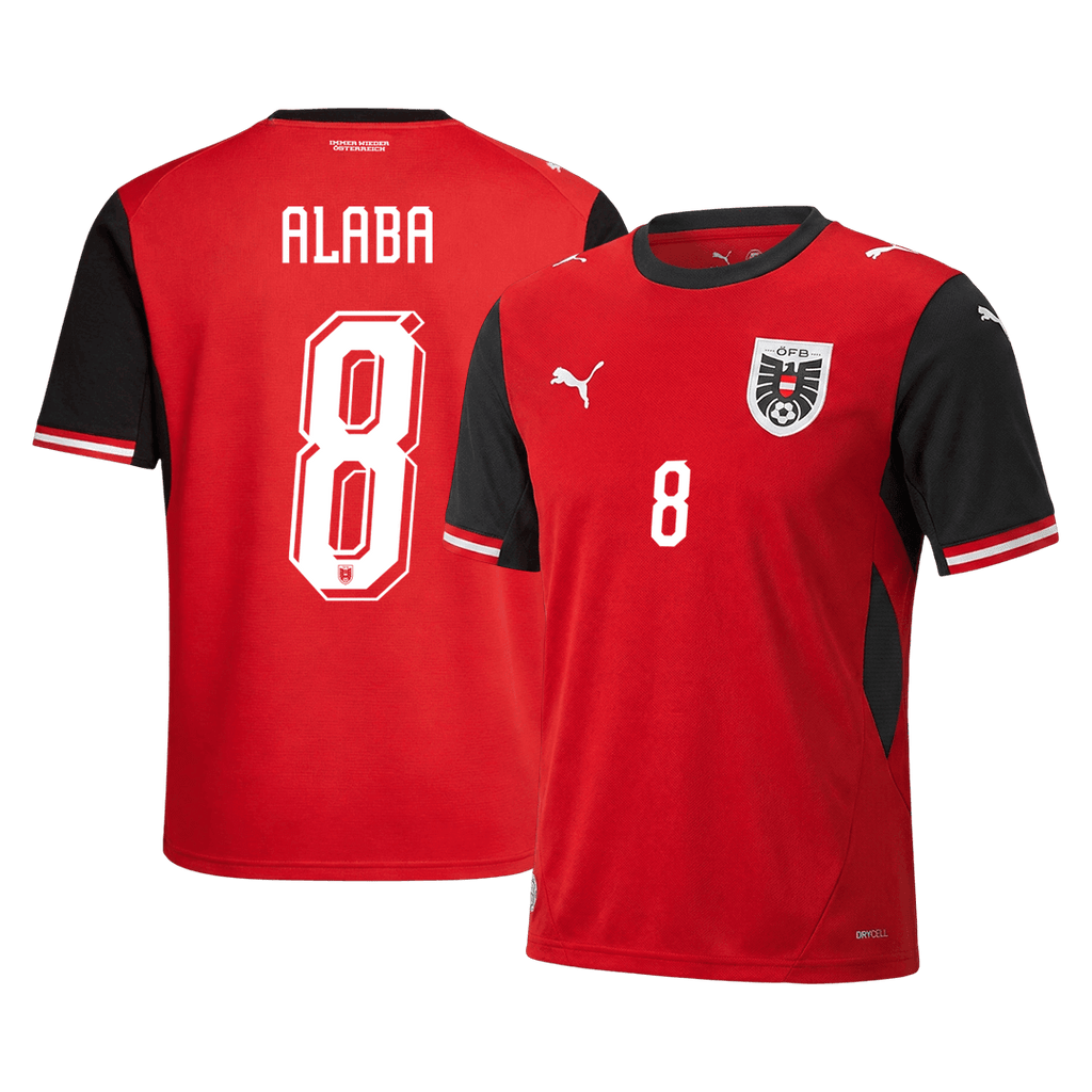 Österreich Heimtrikot 2026 Fan-Version ALABA #8