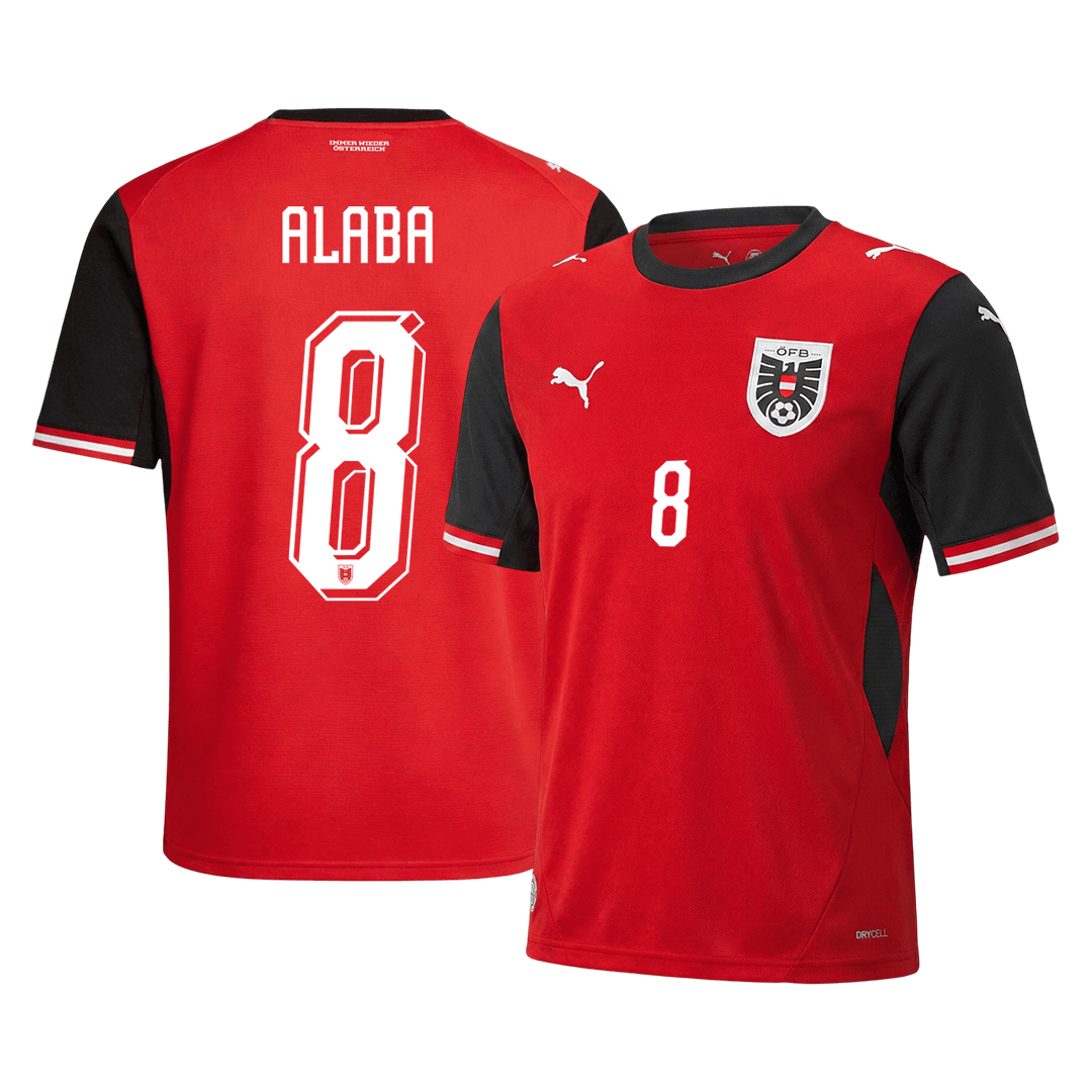 Österreich Heimtrikot 2026 Fan-Version ALABA #8