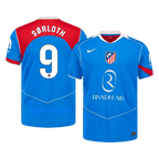 Atletico Madrid Ausweichtrikot 2025/26 Fan-Version SØRLOTH #9