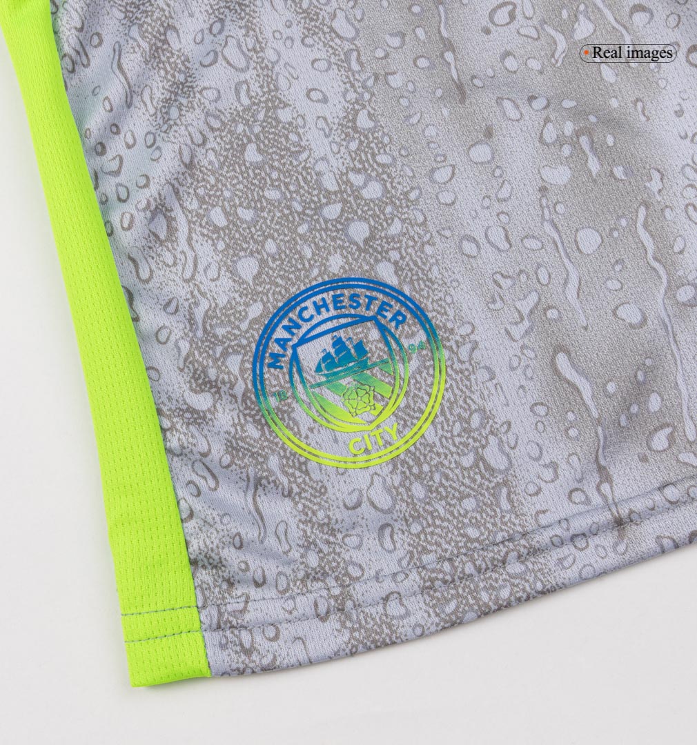Manchester City Kinder Ausweichtrikot 2-teilig Set 2025/26