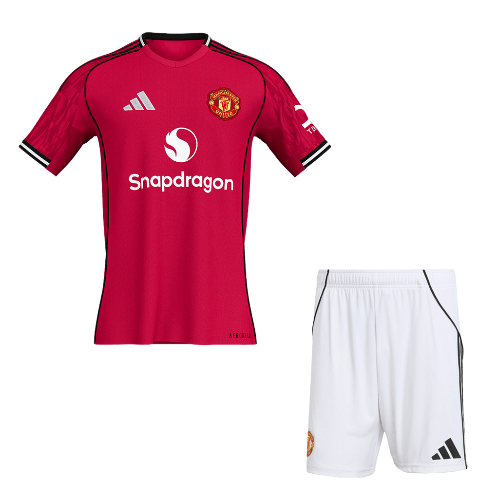 Manchester United Herren Heimtrikot Fan Version 2-teilig 2025/26