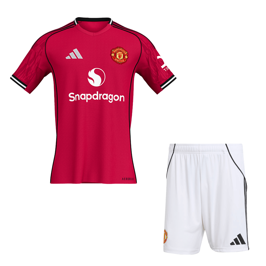 Manchester United Herren Heimtrikot Fan Version 2-teilig 2025/26