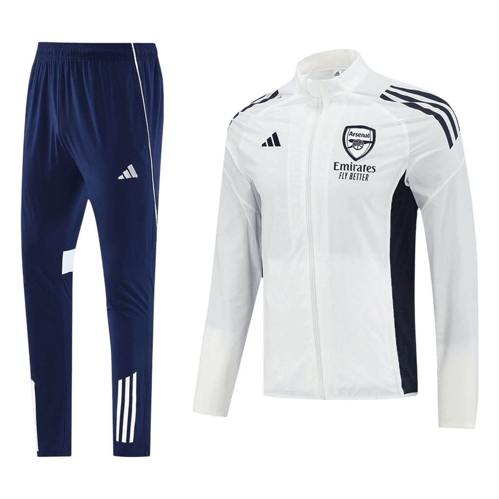 Arsenal Trainingsjacke Set 2025/26 Weiß
