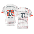 Bayern München Auswärtstrikot 2025/26 Spieler-Version MÜLLER Special #25