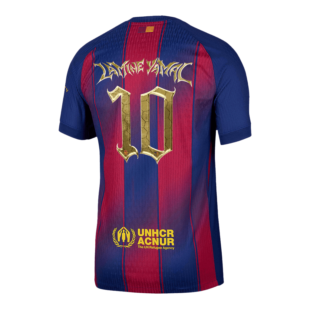 Barcelona Heimtrikot 2025/26 Spieler-Version LAMINE YAMAL #10