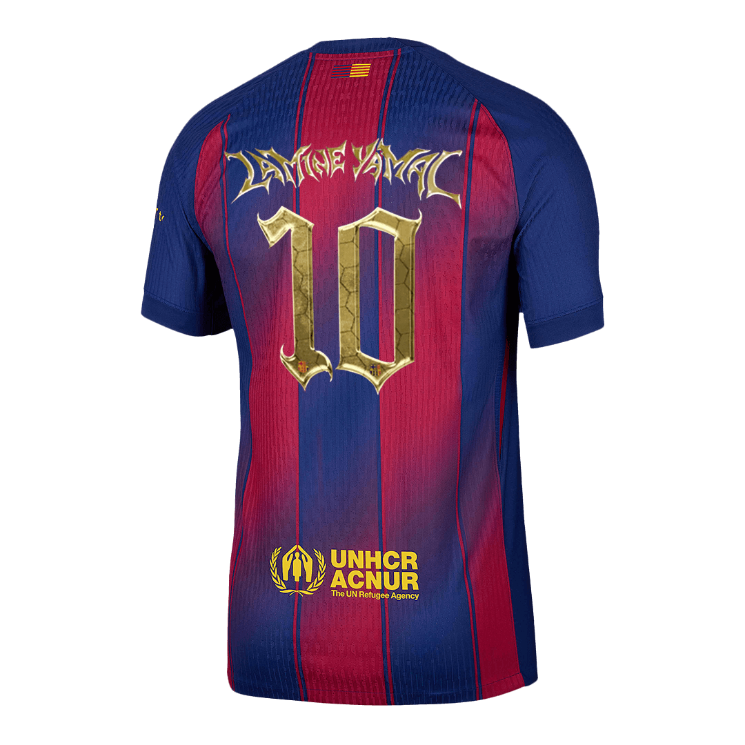 Barcelona Heimtrikot 2025/26 Spieler-Version LAMINE YAMAL #10