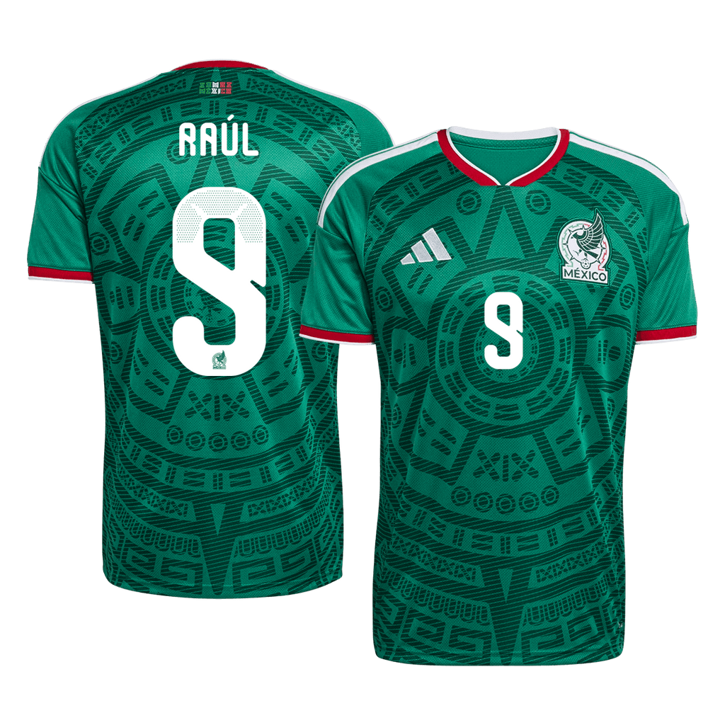 Mexico Heimtrikot 2026 Fan-Version Raúl #9
